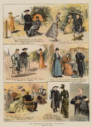 Een Onbesliste Hofmakerij van een Predikant